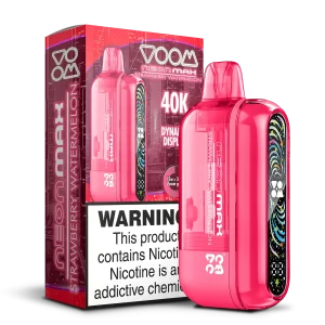 Voom Neon Max Smart Adjustable Vape Device (850 mAh, 50 000 puffs) Straberry Watermelon