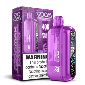Voom Neon Max Smart Adjustable Vape Device (850 mAh, 50 000 puffs) Blackberry Pop
