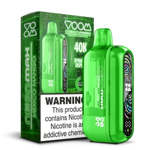 Voom Neon Max Smart Adjustable Vape Device (850 mAh, 50 000 puffs) Mexico Mango
