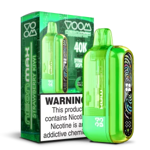 Voom Neon Max Smart Adjustable Vape Device (850 mAh, 50 000 puffs) Strawberry Kiwi